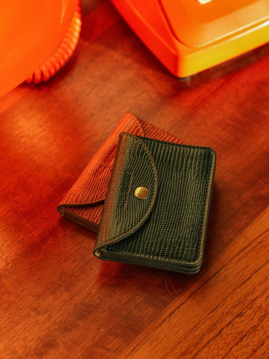 foto-overzicht-wallet-leer-groen-basile-1960-paul-marius-m75-l-dg