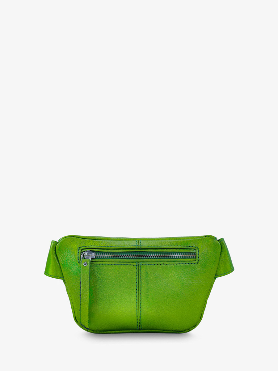 foto-back-view-MINI-BAG-BANANA-LEATHER-GROEN-METALLISED-WOMAN-LABANANA-XS-ABSINTHE-PAUL-M503XS-GR-B