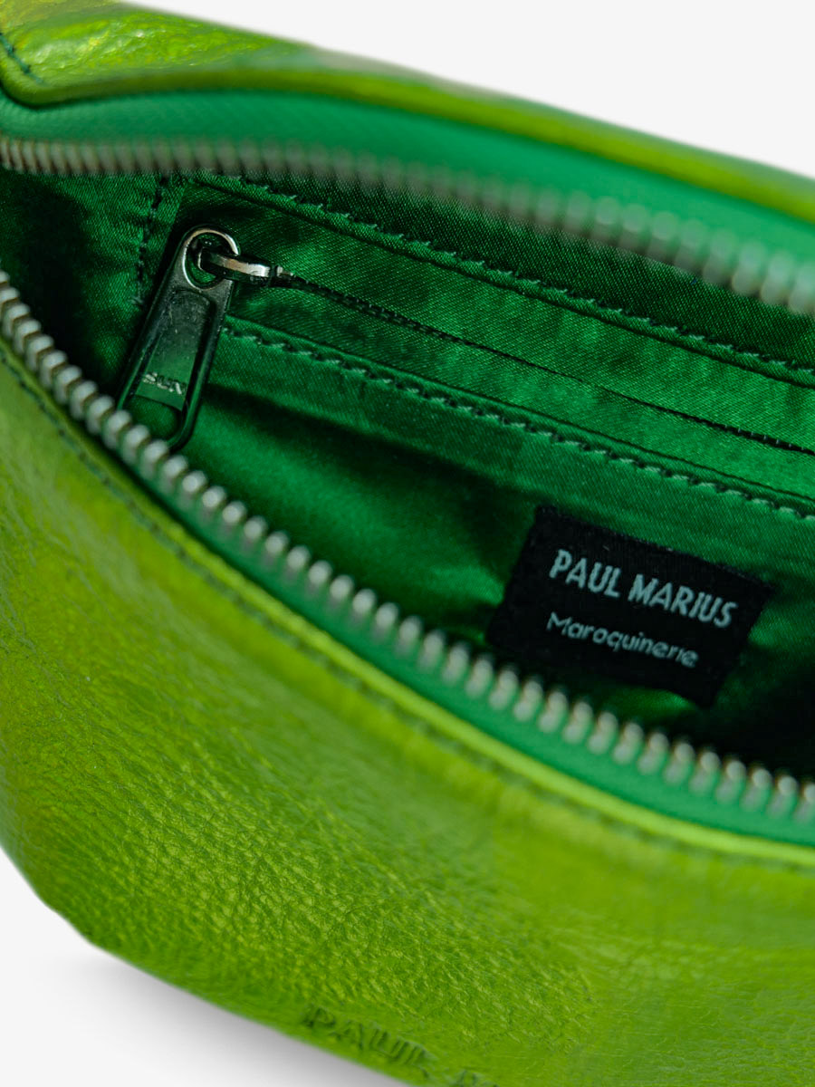 foto-INTERIEUR-MINI-BANANA-BAG-LEATHER-GROEN-METALLISED-WOMAN-LABANE-XS-ABSINTHE-PAUL-MARIUS-M503XS-GR-B