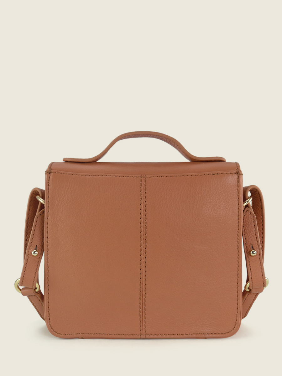 foto-back-view-mini-handtas-leder-bruin-mademoiselle-george-xs-art-deco-caramel-paul-marius-w05XS-AD-CA