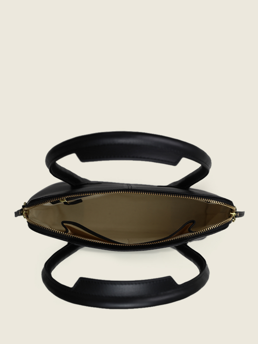 foto-materiaal-hand-tas-leder-zwart-gisele-s-art-deco-zwart-paul-marius-w32s-ad-b