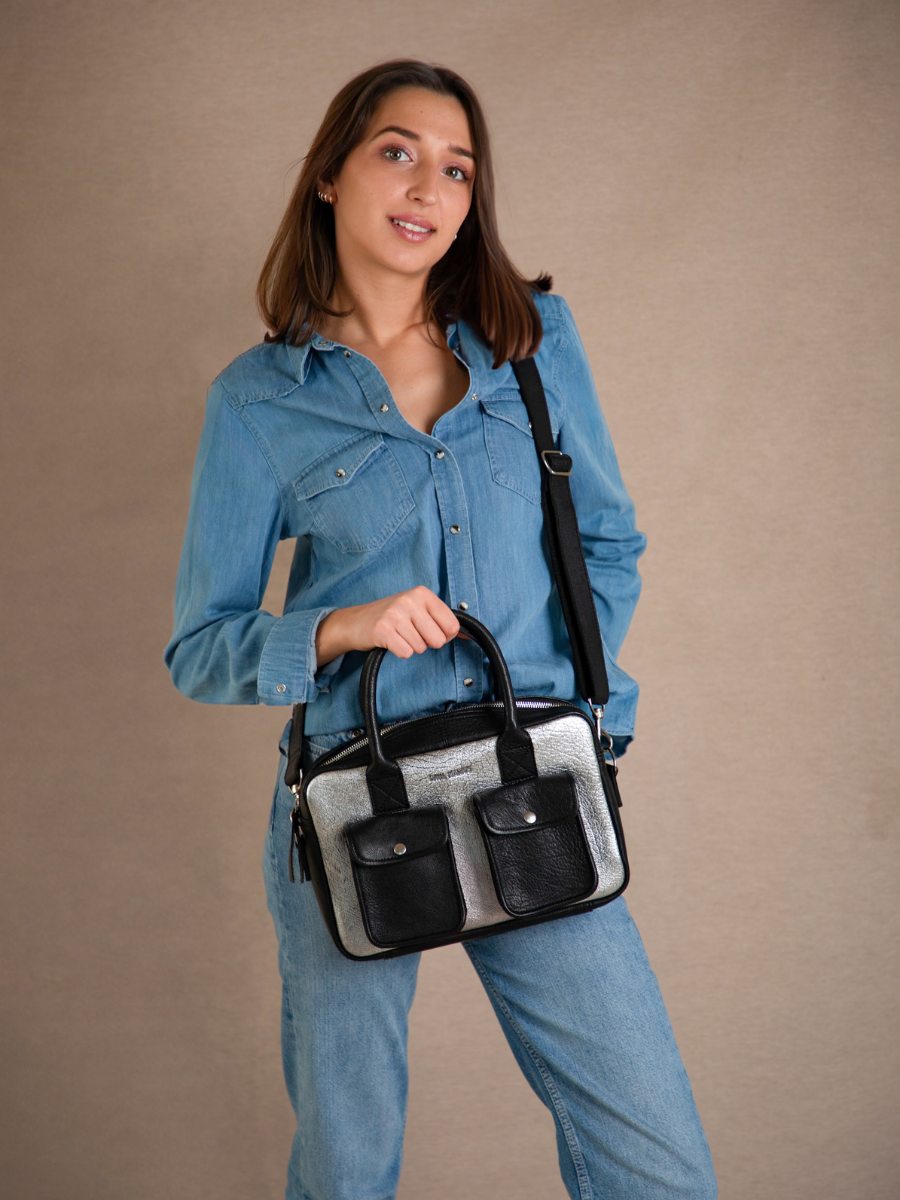 photo-focus-mATERIAL-HAND-BAG-LEATHER-SILVER-BLACK-LEDANDY-SILVER-BLACK-PAUL-MARIUS-W04S-S-B