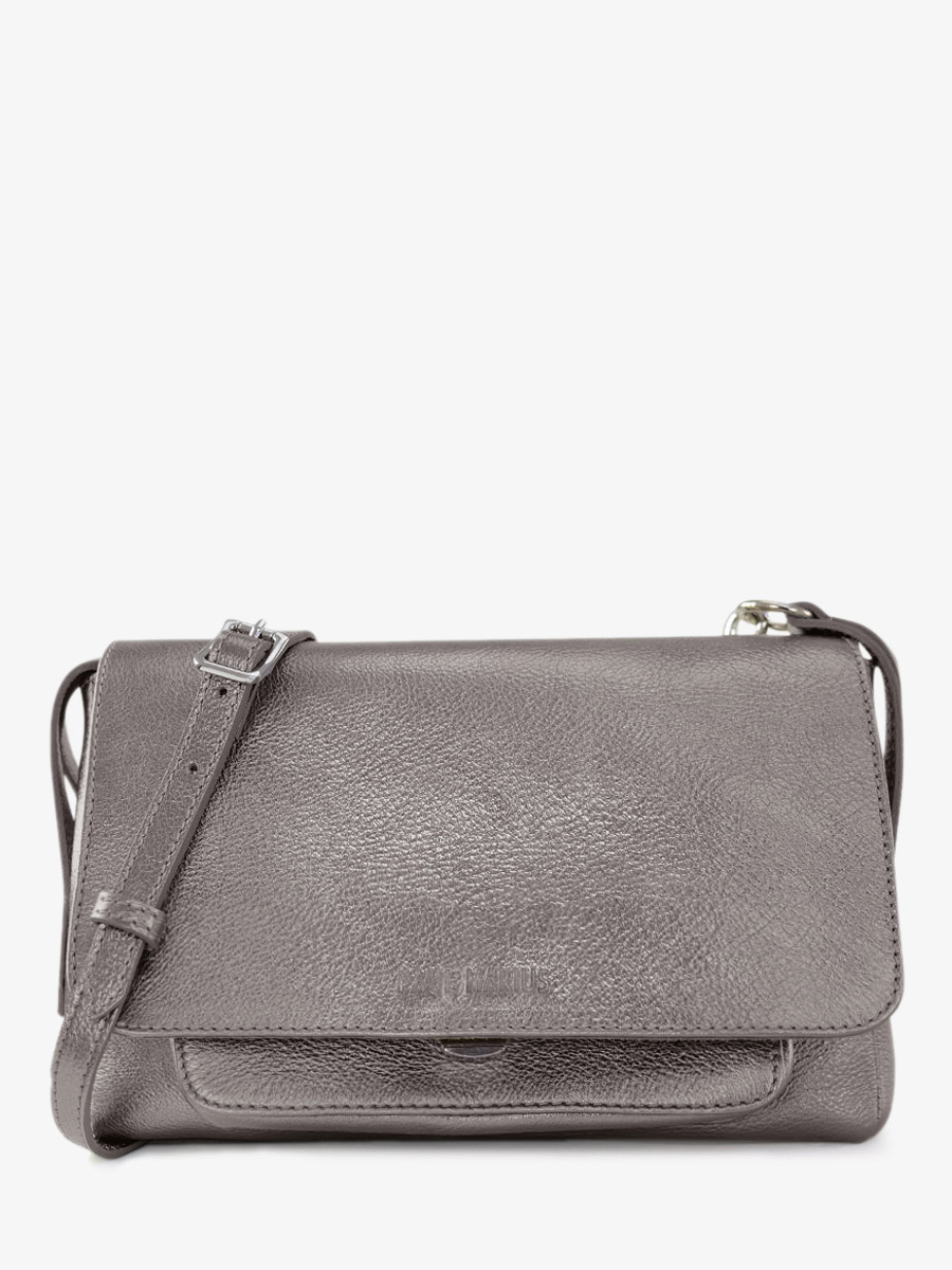 photo-focus-face-strap-bag-leather-metallised-silver-diane-steel-paul-marius-w035s-gm