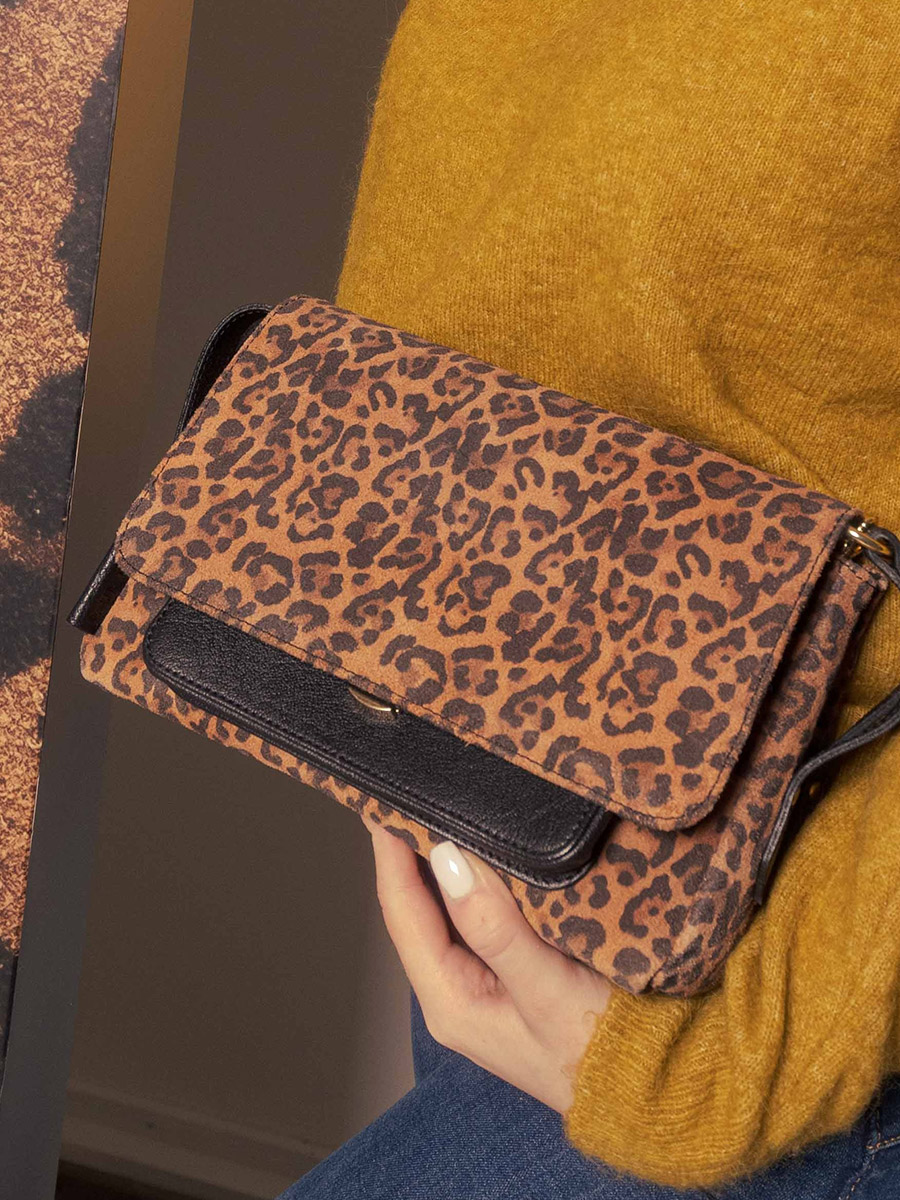 schouderriemtas-diane-s-leopard-zwart-w35S-LP-B-VIEW