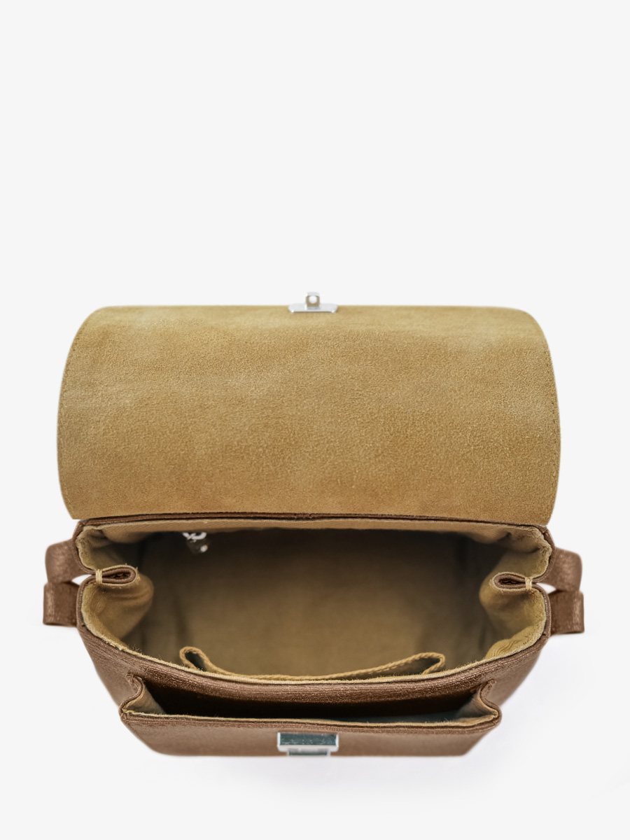 photo-vue-interieur-mini-tas-bandouliere-leder-metallisé-bruin-diane-xs-bruin-paul-marius-w035xs-c