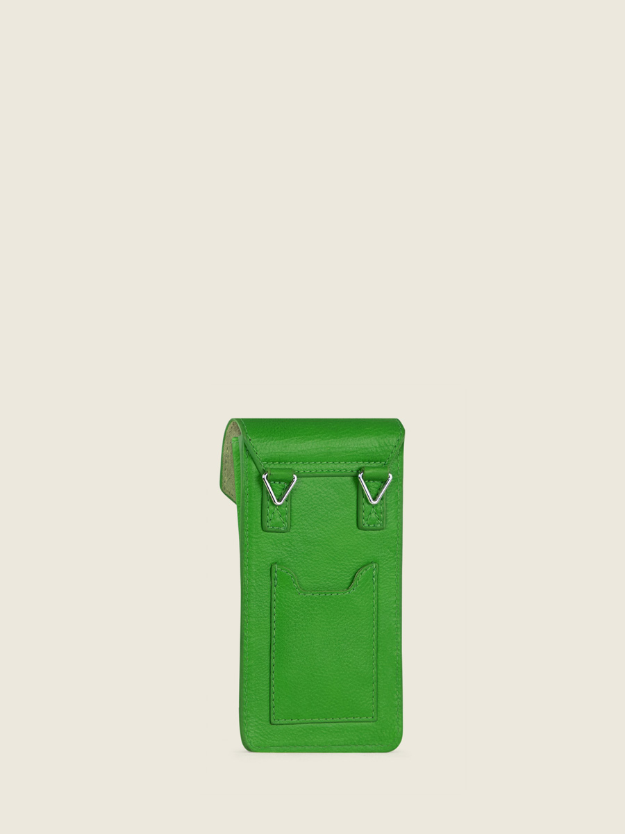 photo-vue-dos-sac-telephone-cuir-vert-eva-neon-vert-paul-marius-m71-ne-gr
