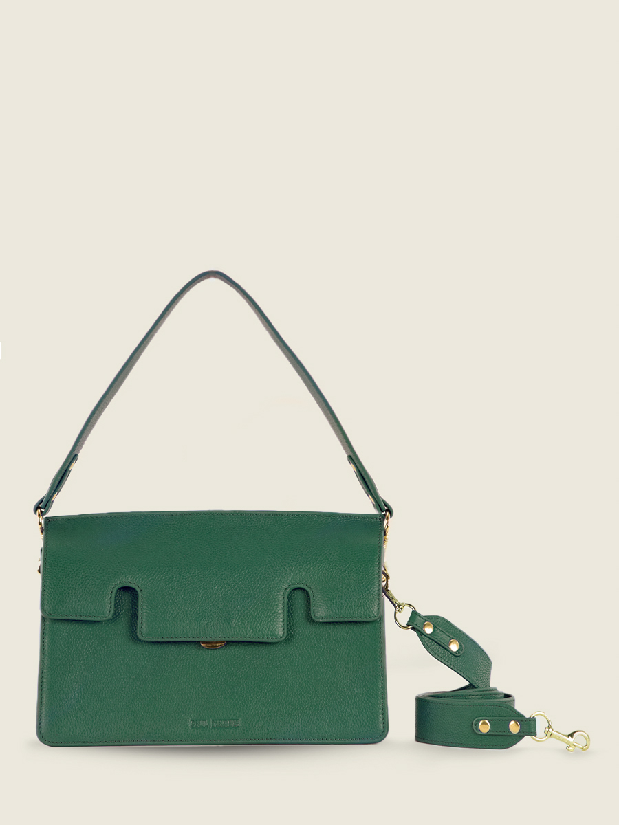 foto-vue-gezicht-sac-baguette-cuir-vert-gabrielle-azur-vert-imperial-paul-marius-w42-az-gr