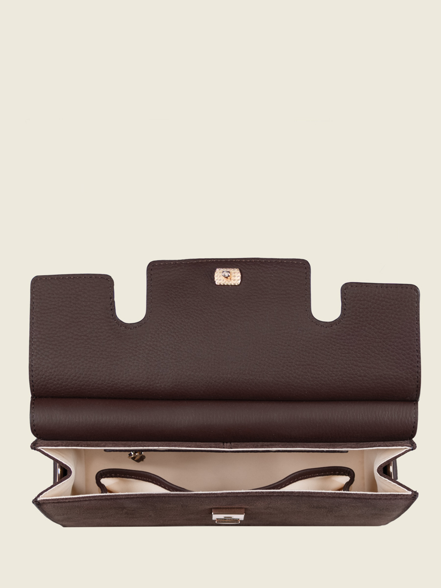 tas-leren-handschoen-chocolade-interieur-w42-su-db