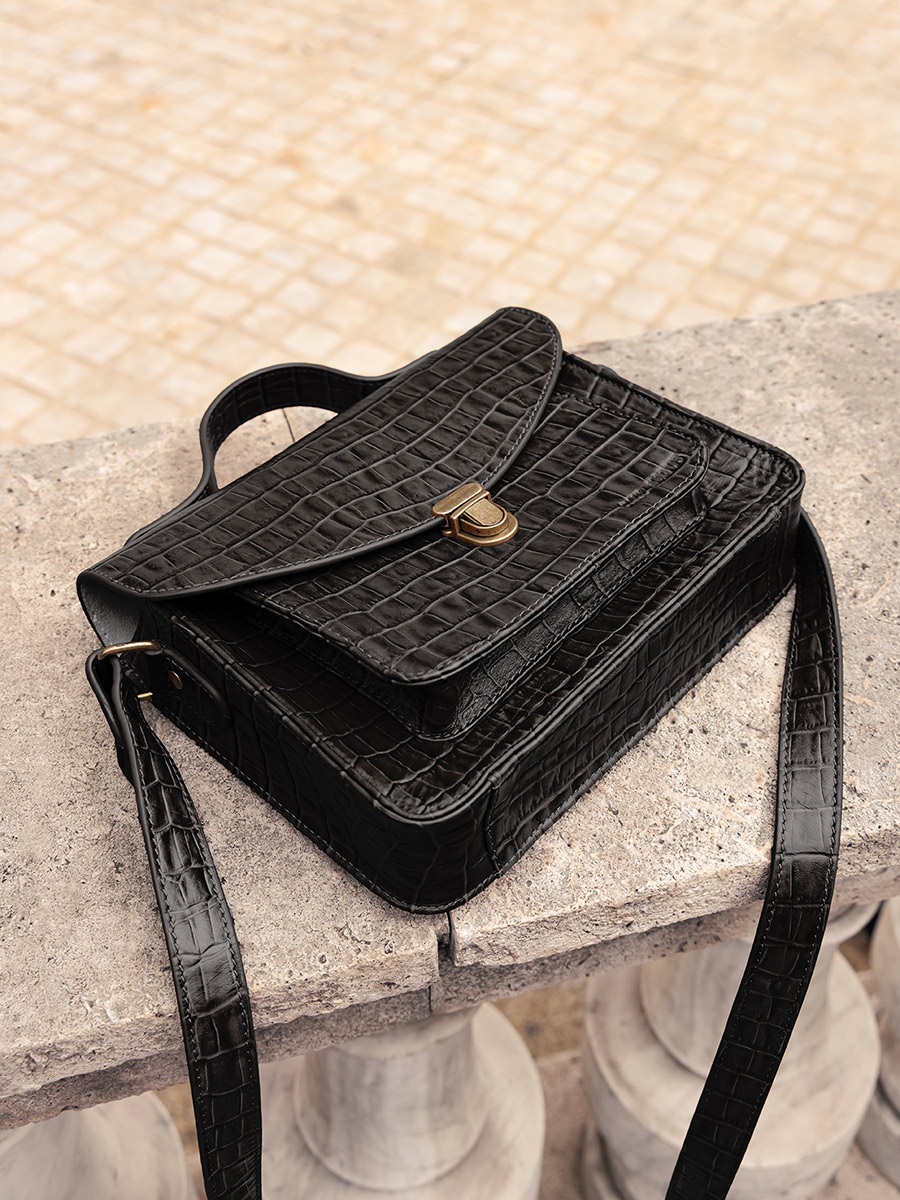 photo-view-hand-bag-carrier-black-LEATHER-OF-JAYS-MADEMOISELLE-GEORGE-HERITAGE-PAUL-MARIUS-W05-CR-B