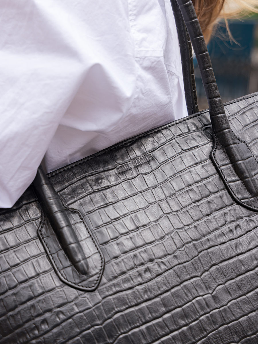 foto-view-zoom-materiaal-tas-zak-leder-zwart-vrouw-edith-heritage-zwart-van-geel-paul-marius-w49-cr-b