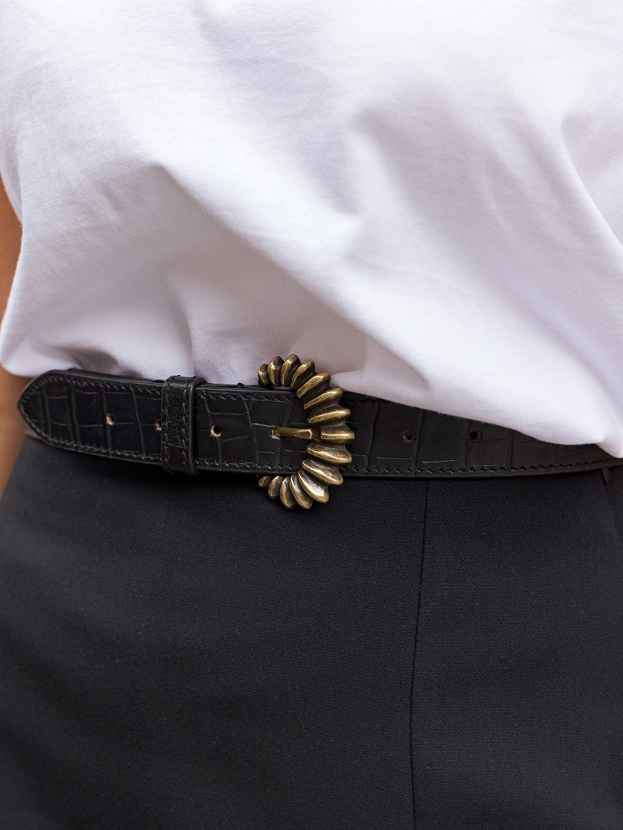 photo-view-belt-carrier-LEATHER-BLACK-BELT-ZELIE-HERITAGE-BLACK-OF-JAY-PAUL-MARIUS-LB-115-CR-B