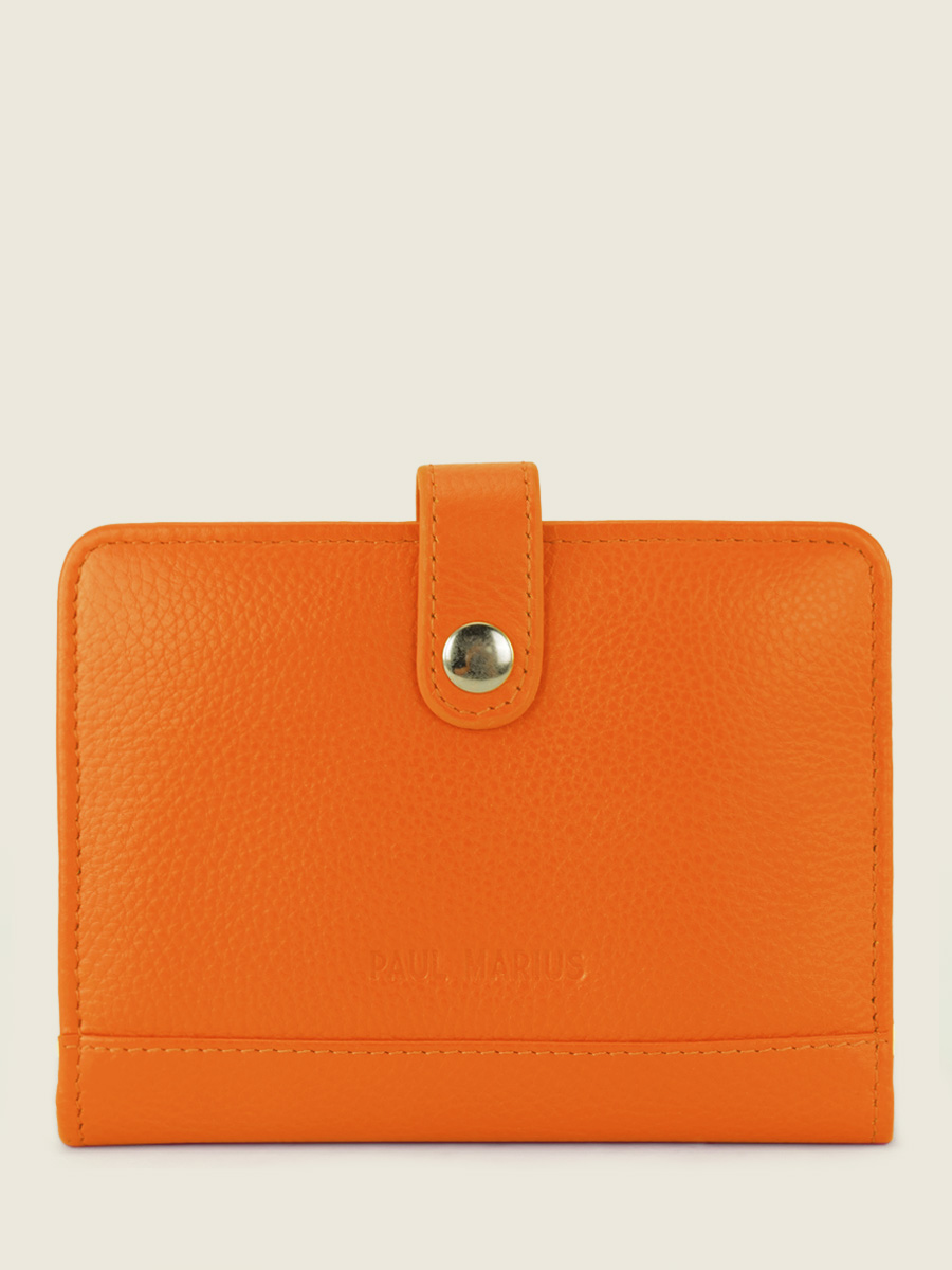 photo-focus-gezicht-wallet-leder-oranje-wallet-jeanne-sorbet-mango-paul-marius-m34-sb-o