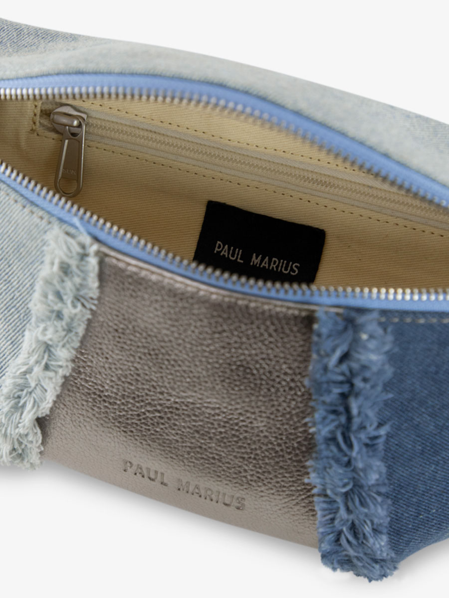 foto-INTERIEUR-BANANA-BAG-LEATHER-JEAN-SILVER-WOMAN-LABEL-DENIM-STEEL-PAUL-MARIUS-M503-GM-DENIM