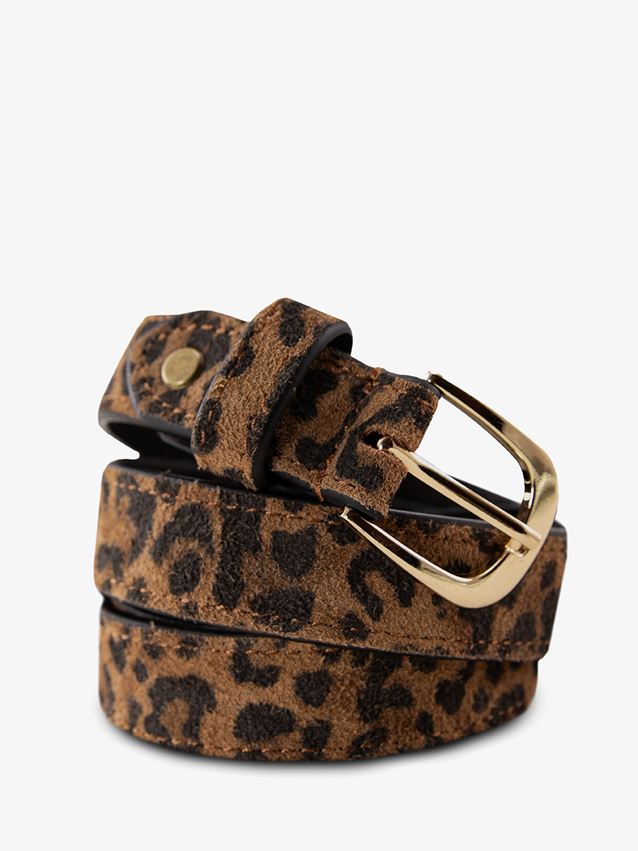 photo-front-view-leather-belt-vrouw-zwart-leopard-anna-leopard-paul-marius-lb-105-ac903-lp-b