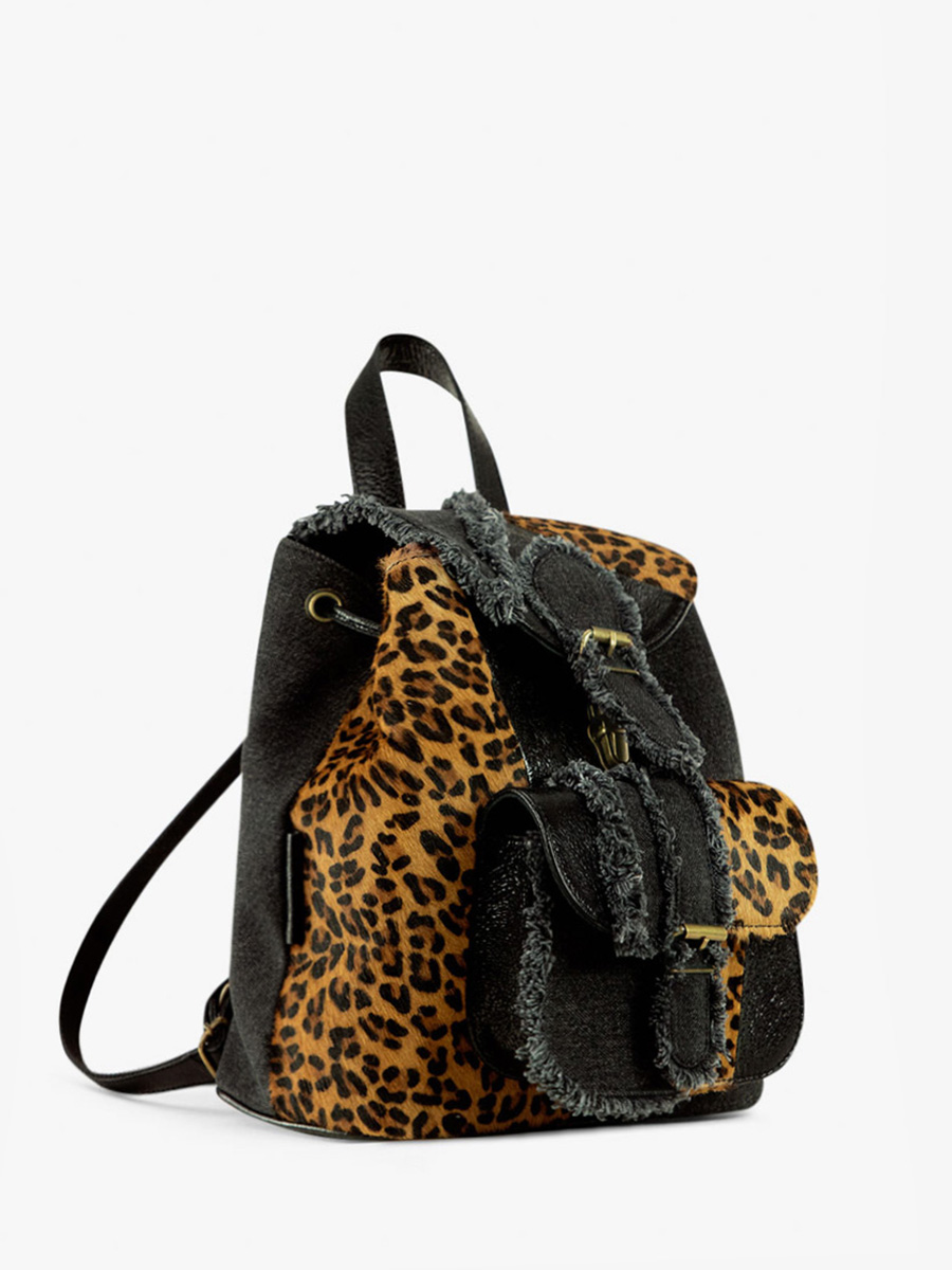 foto-video-cote-tas-rug-leopard-zwart-lebaroudeur-chimere-denim-noir-paul-marius-m40-ch-b-denim