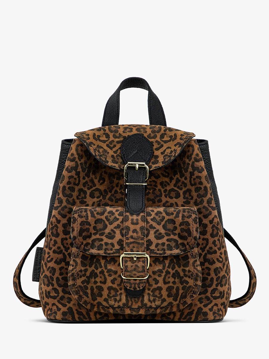 bag-a-dos-lebaroudeur-leopard-zwart-gezicht-m40-lp-b
