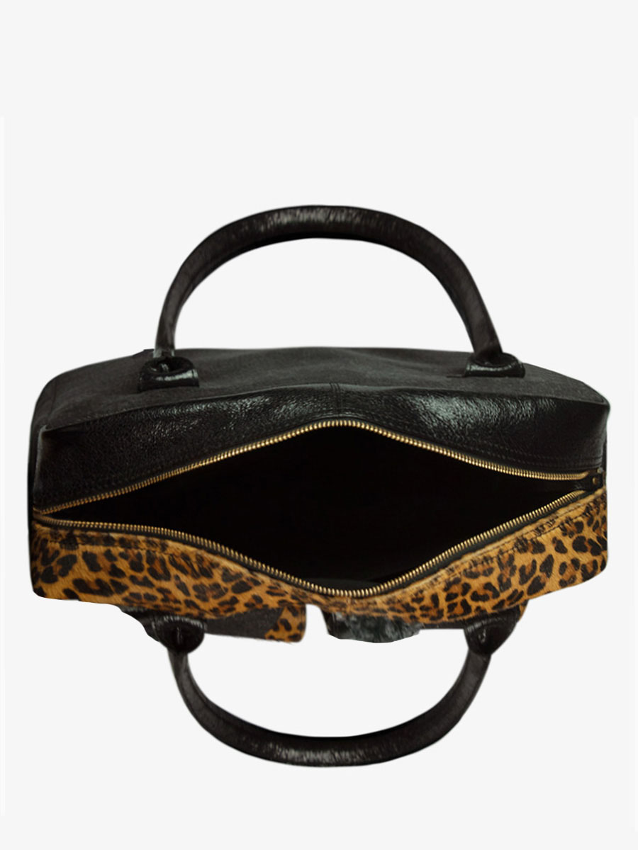 photo-view-hand-bag-carrier-LEOPARD-BLACK-LEATHER-LEDANDY-CHIMERE-DENIM-BLACK-PAUL-MARIUS-W04-CH-B-DENIM