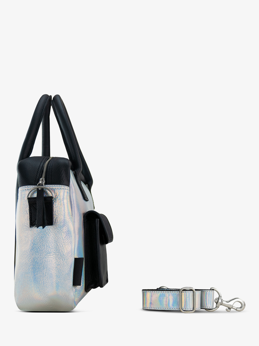 document-houder-ledandy-koper-holografisch-zwart-rug-w04-giv