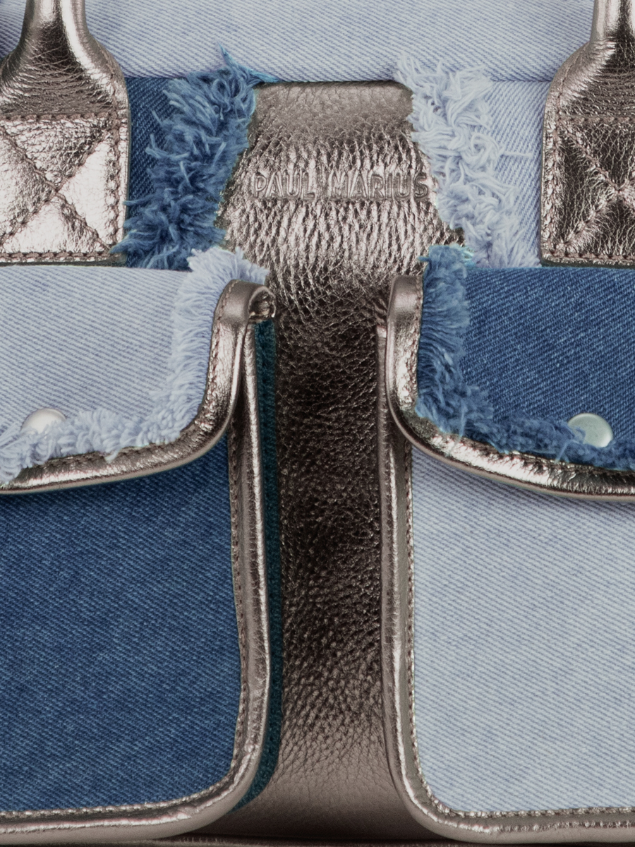 photo-vue-zoom-material-shoulder-bag-leather-jean-silver-woman-ledandy-s-denim-steel-paul-marius-w04S GM-DENIM