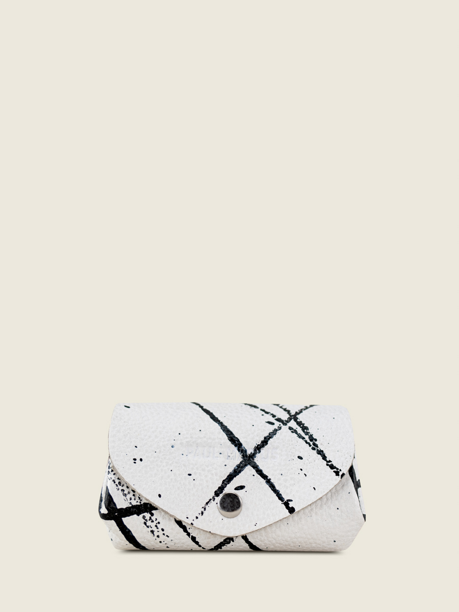 wallet-white-black-orange-legustave-arty-01-silver-view-face-clp-art1-b-w