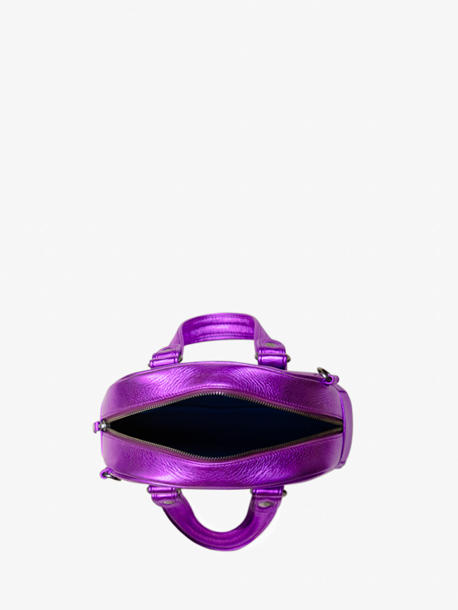 photo-view-hand-bag-carrier-leather-violet-metallised-lemini-bowling-bonbon-paul-marius-w45xs-m-p