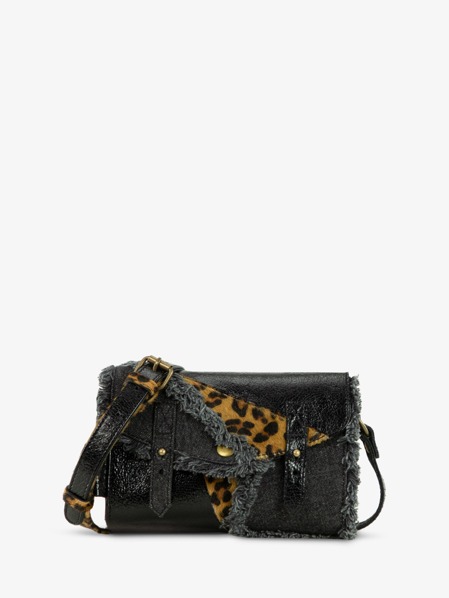 photo-vUE-cote-bandouliere-bag-leather-black-leopard-leather-indispensable-chimere-denim-black-paul-marius-w08s-ch-b-denim-w08S-CH-B-DENIM