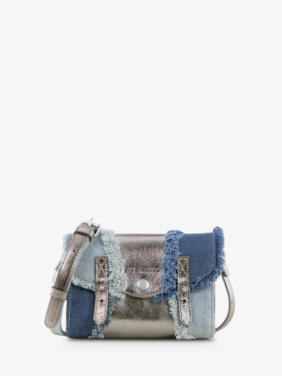 photo-front-face-bandolier-bag-leather-jean-zilver-lemine-indispensable-denim-steel-paul-marius-w08S-gm-denim