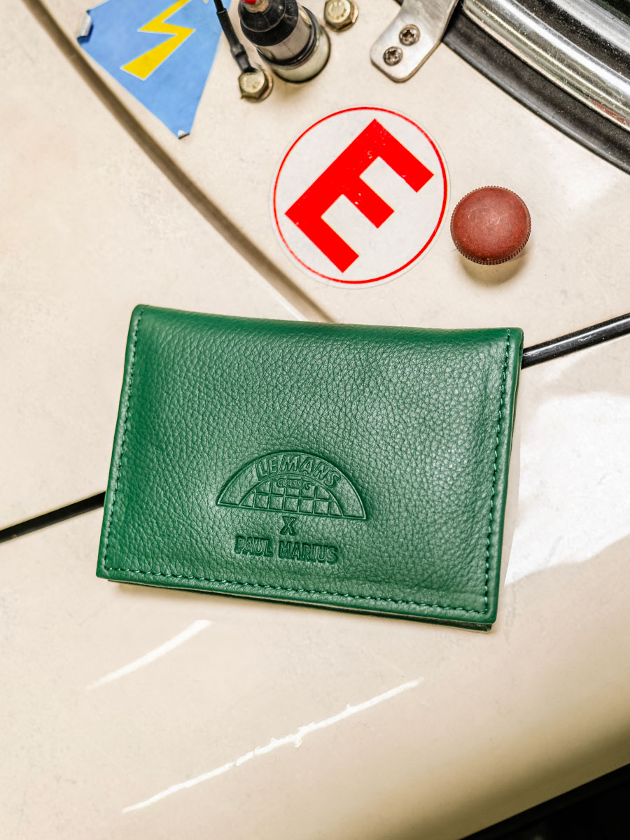 foto-interieur-leder-wallet-groen-portefeuille-aldo-le-mans-classic-paul-marius-m80-lemans-dg