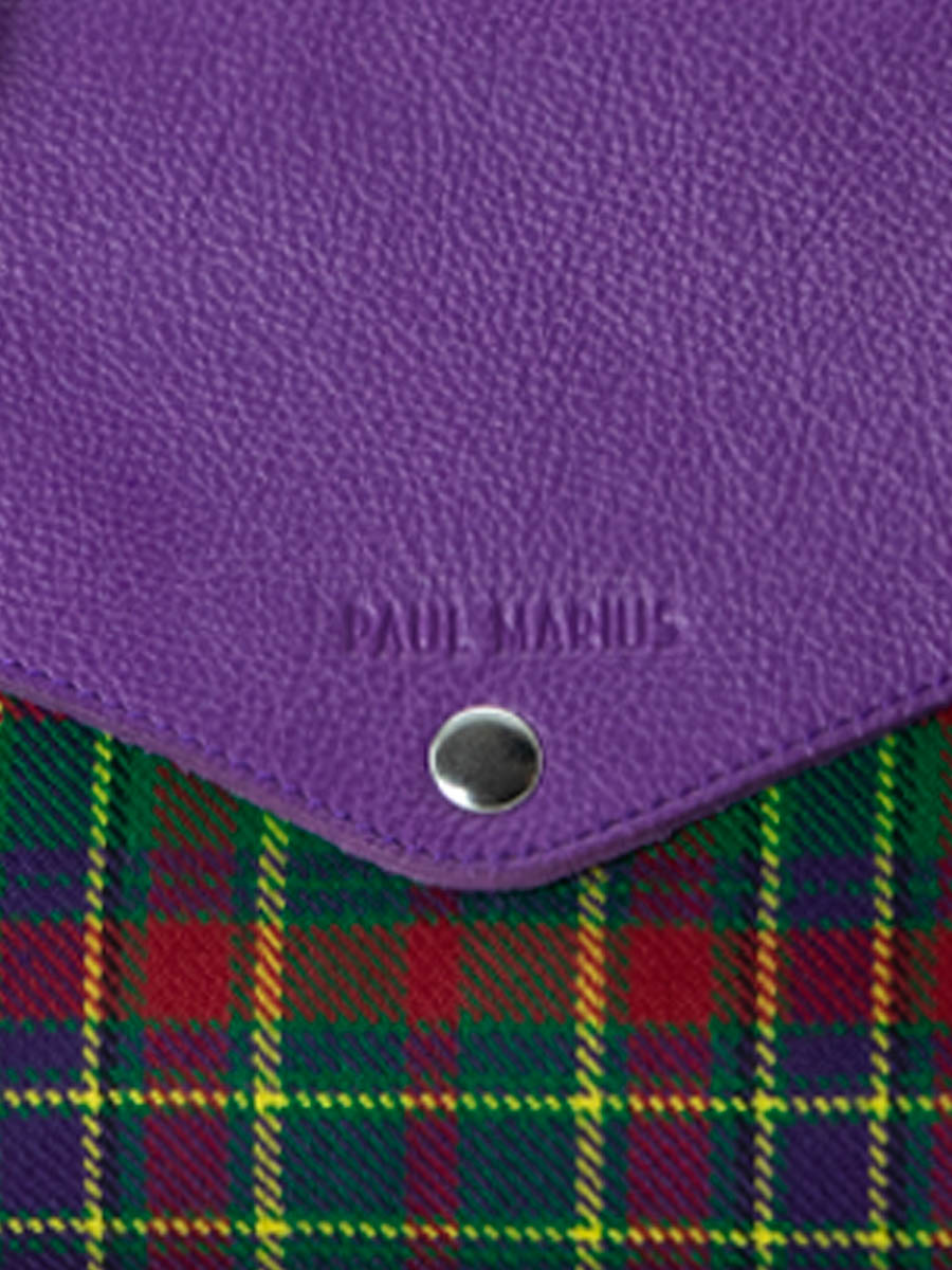 photo-zoom-mATERIAL-BAG-STRAP-LEATHER-TISU-TARTAN-INDISPENSABLE-VERSUS-PAUL-MARIUS-W08-SCO-GR-P