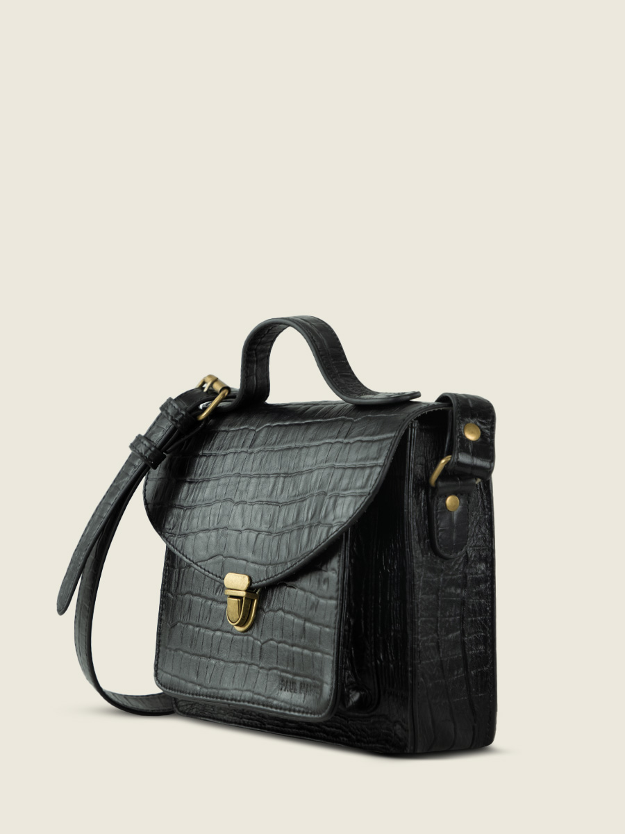 foto-vUE-COTE-HAND-BAG-LEATHER-BLACK-OF-JAYS-MADEMOISELLE-GEORGE-HERITAGE-PAUL-MARIUS-W05-CR-B