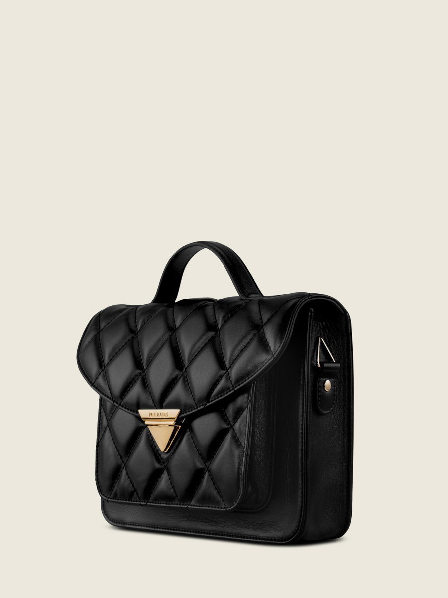 handtas-hoed-mademoiselle-george-diamond-zwart-zijkant-w05-mat-d-b