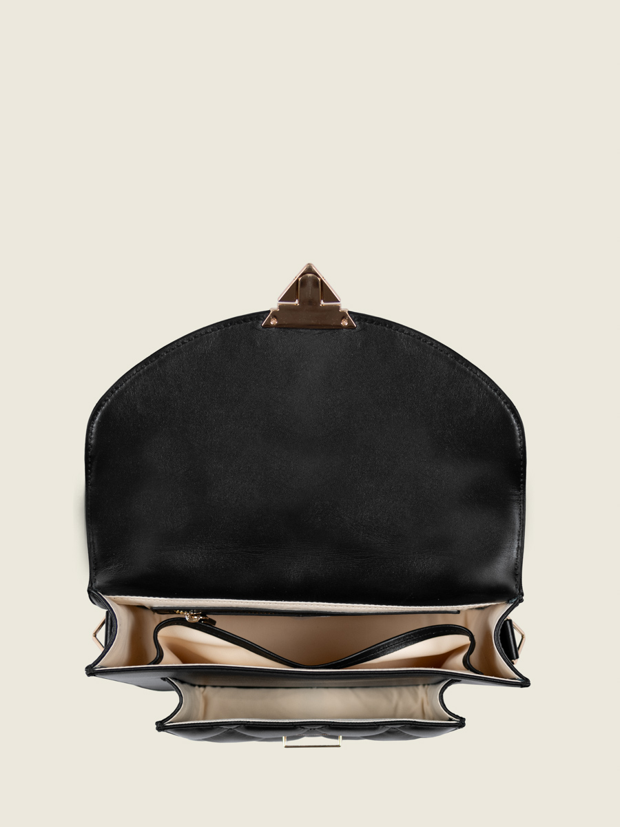 handtas-hoed-MADEMOISELLE-GEORGE-DIAMOND-BLACK-INTERIOR-VIEW-W05-MAT-D-B