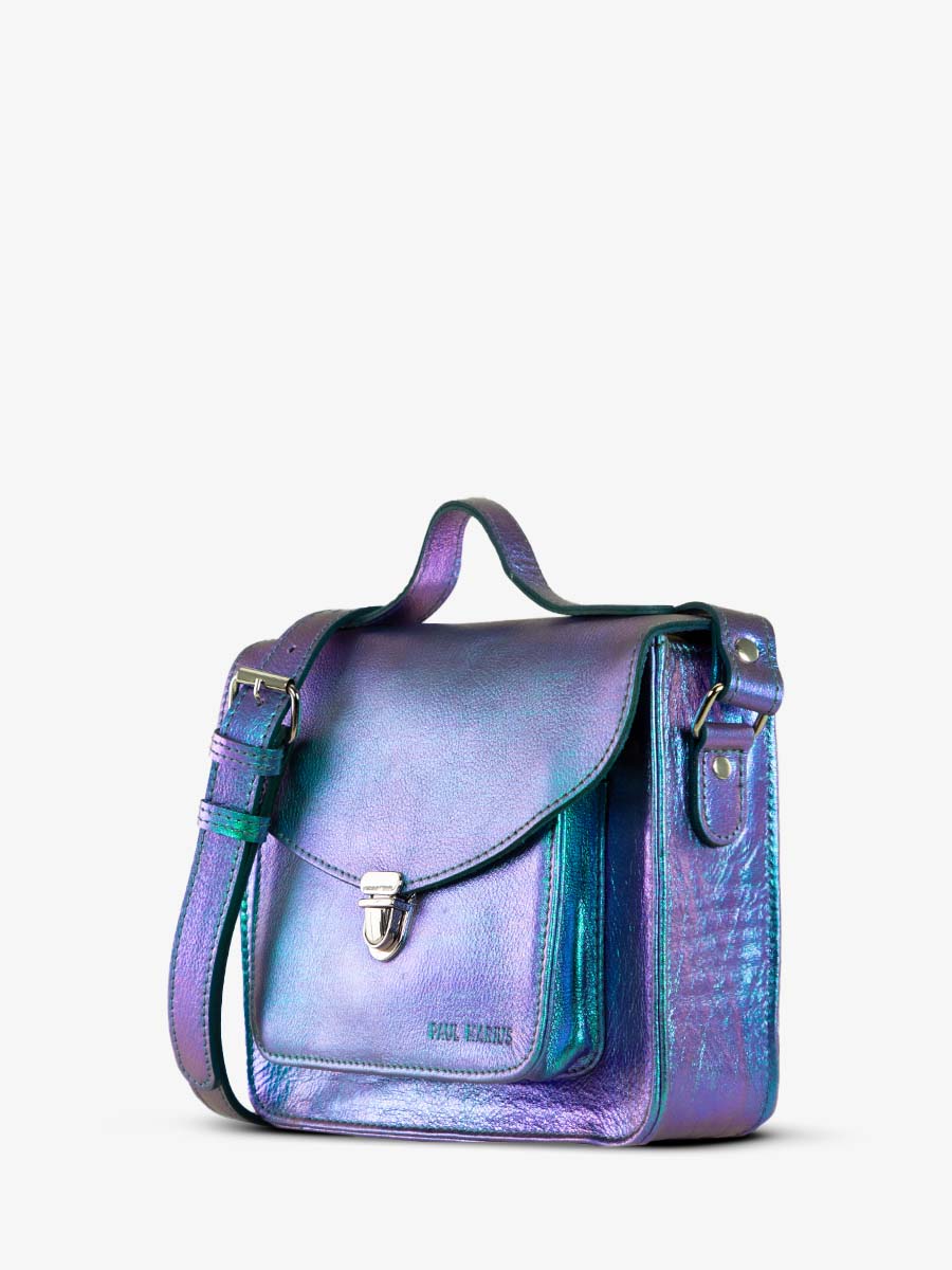 foto-vue-de-cote-bandouliere-tas-leder-vrouw-blauw-mademoiselle-george-scarabee-paul-marius-w05-p-blu