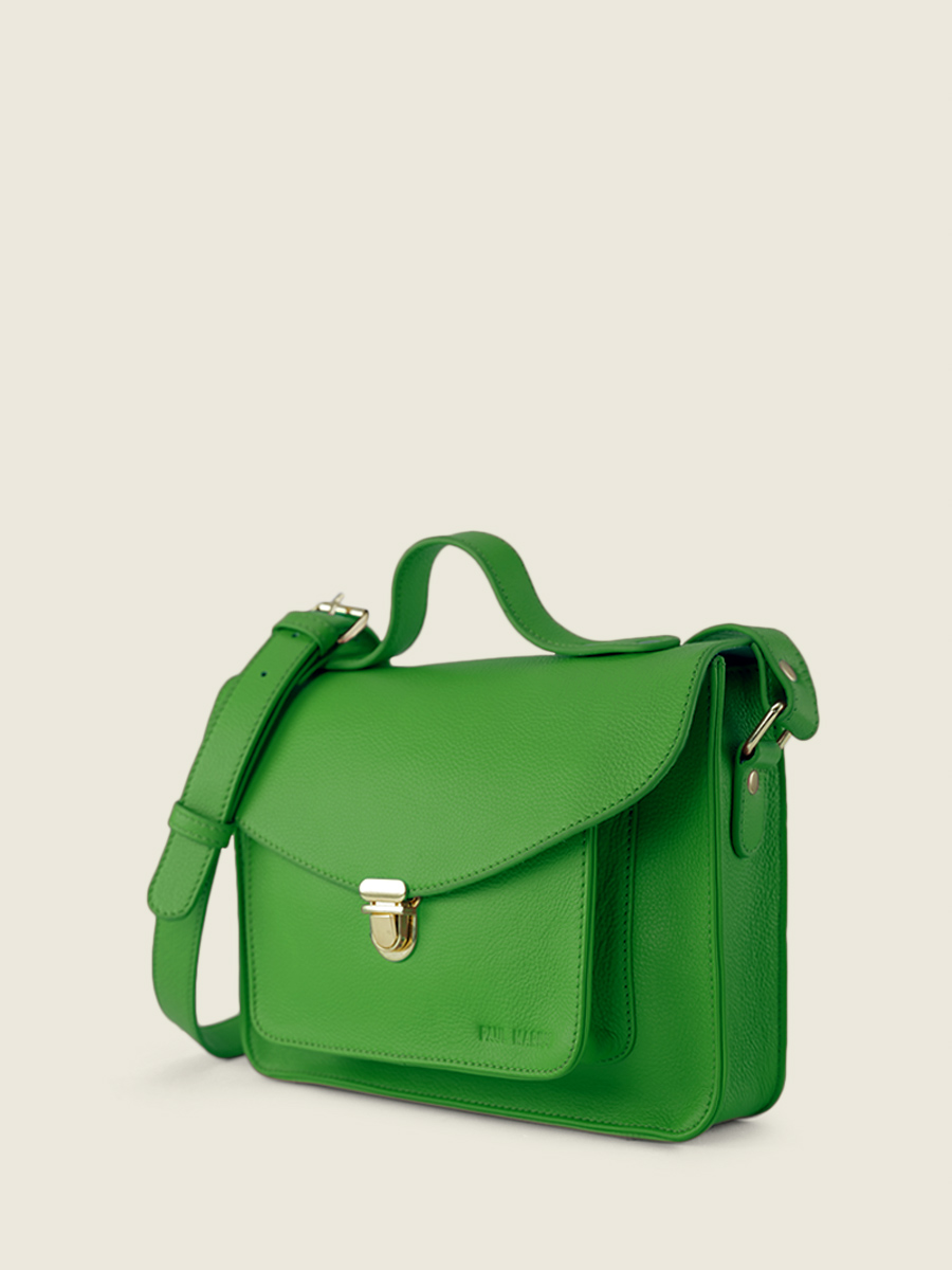 foto-video-cote-bandouliere-bag-LEER-groen-mademoiselle-george-sorbet-kiwi-paul-marius-w05-sb-gr