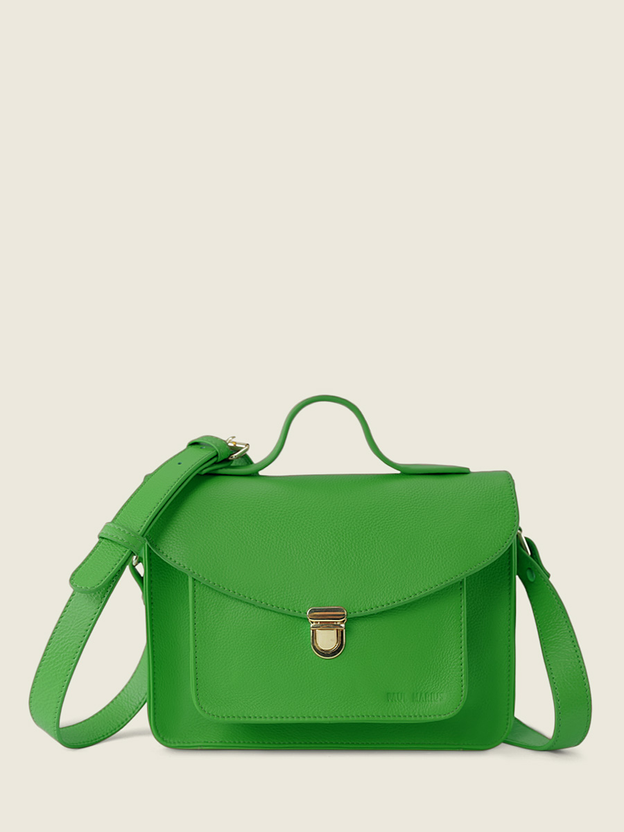 photo-focus-face-bandouliere-bag-leather-green-mademoiselle-george-sorbet-kiwi-paul-marius-w05-sb-gr
