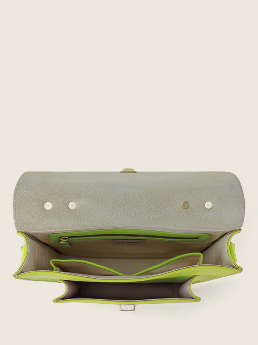 foto-vue-interieur-tas-bandouliere-leder-groen-mademoiselle-george-sorbet-appel-paul-marius-w05-sb-lgr