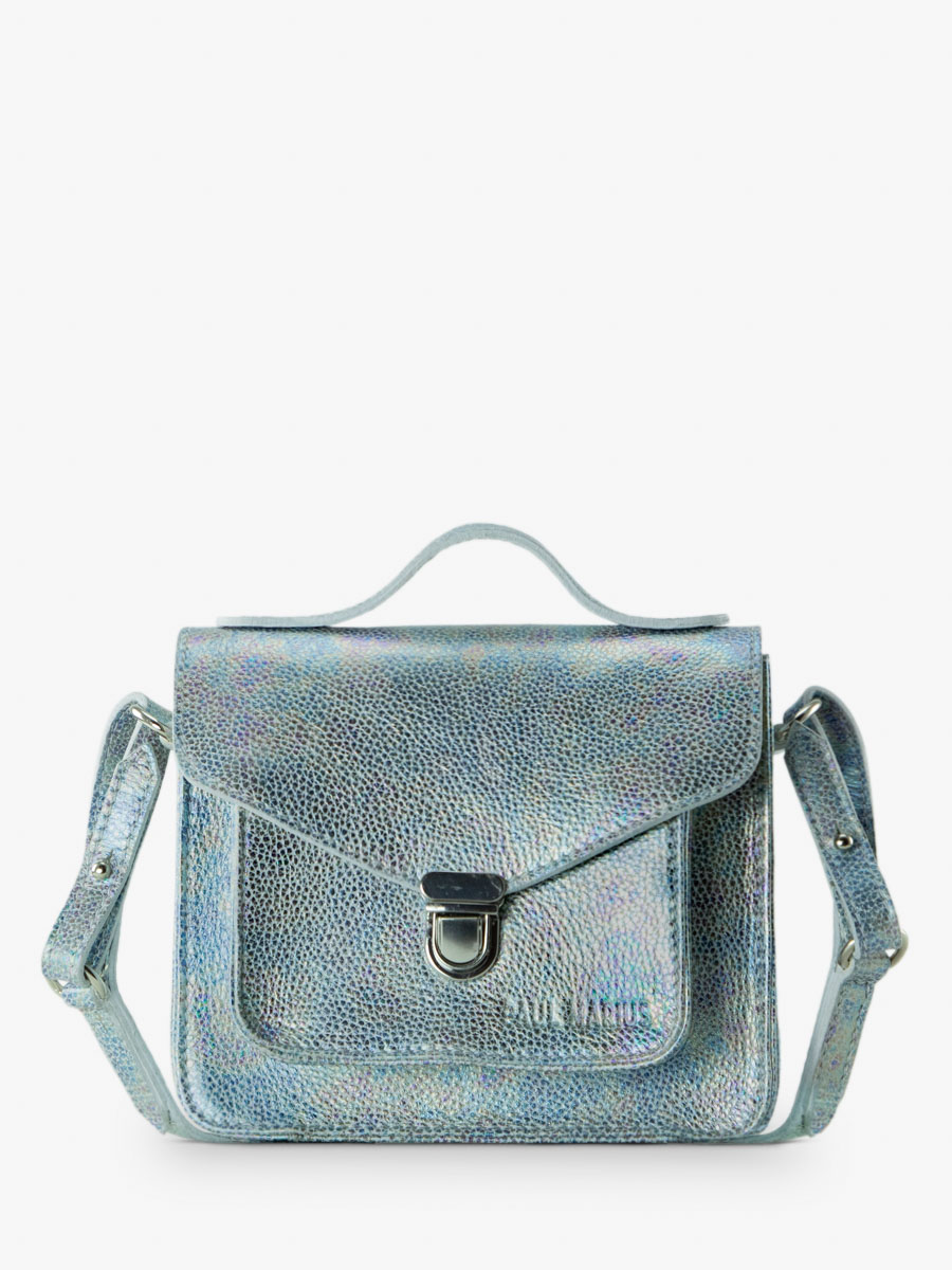 foto-vUE-cOTE-HAND-BAG-LEATHER-WIT-HOLOGRAFISCH-MADEMOISELLE-GEORGE-XS-GRANITE-PAUL-MARIUS-W05XS-GRA-W