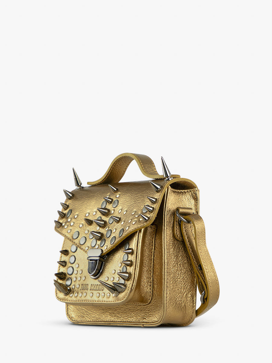 foto-vUE-cOTE-MINI-BANDOULIERE-BAG-GOUD-LEATHER-MADEMOISELLE-GEORGE-XS-EDITION-NOIRE-OPUS-PAUL-MARIUS-W05XS-BED-OP4-OG W05XS-BED-OP4-OG