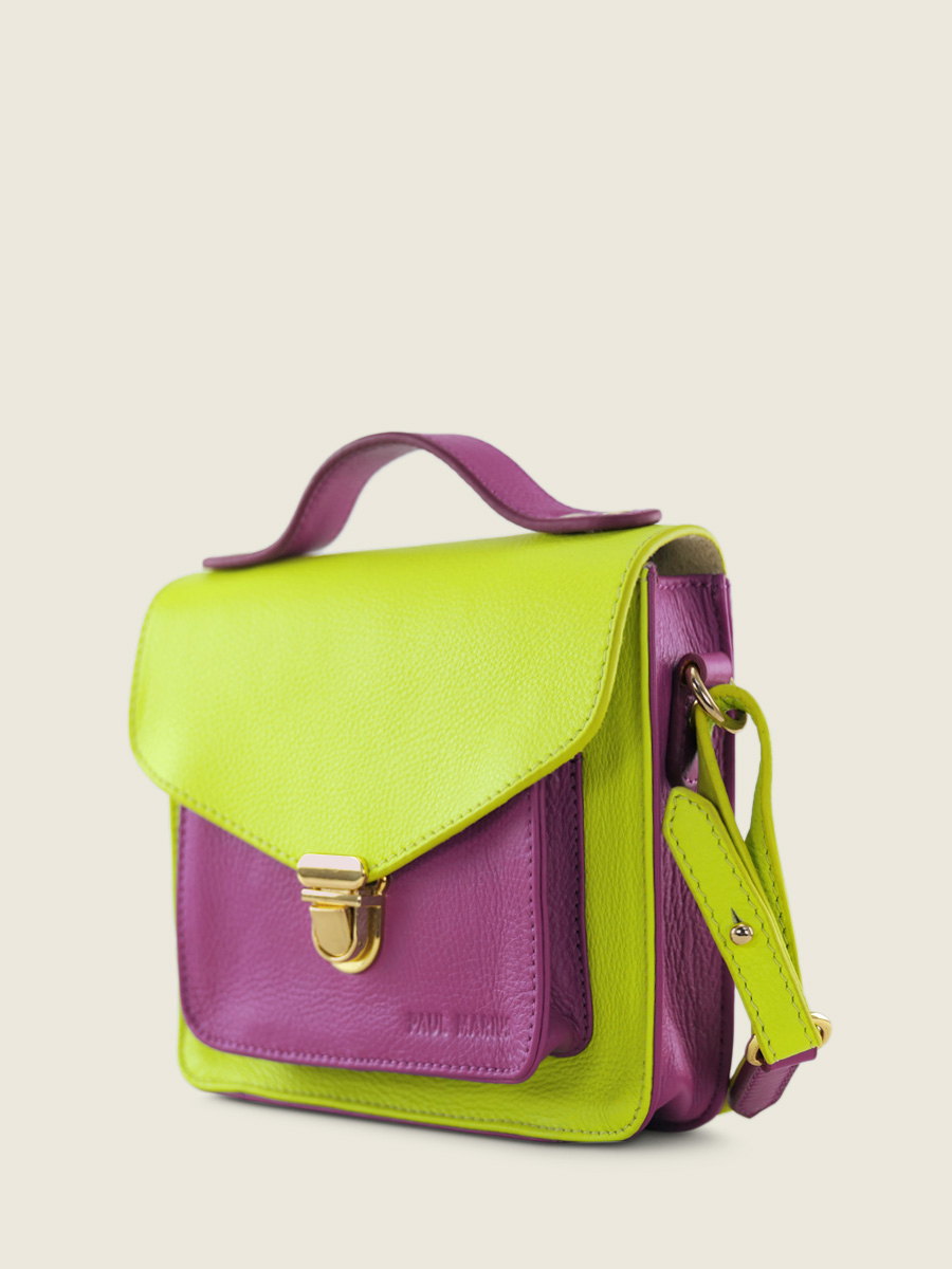 photo-vue-dos-mini-sac-bandouliere-cuir-vert-violet-mademoiselle-george-xs-sorbet-apple-cassis-paul-marius-w05xs-sb-lgr-p