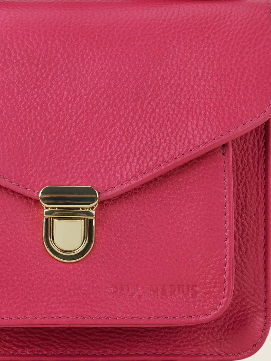 photo-focus-material-mini-bandouliere-bag-roze-mademoiselle-george-xs-sorbet-framboise-paul-marius-w05XS-SB-PI W05XS-SB-PI