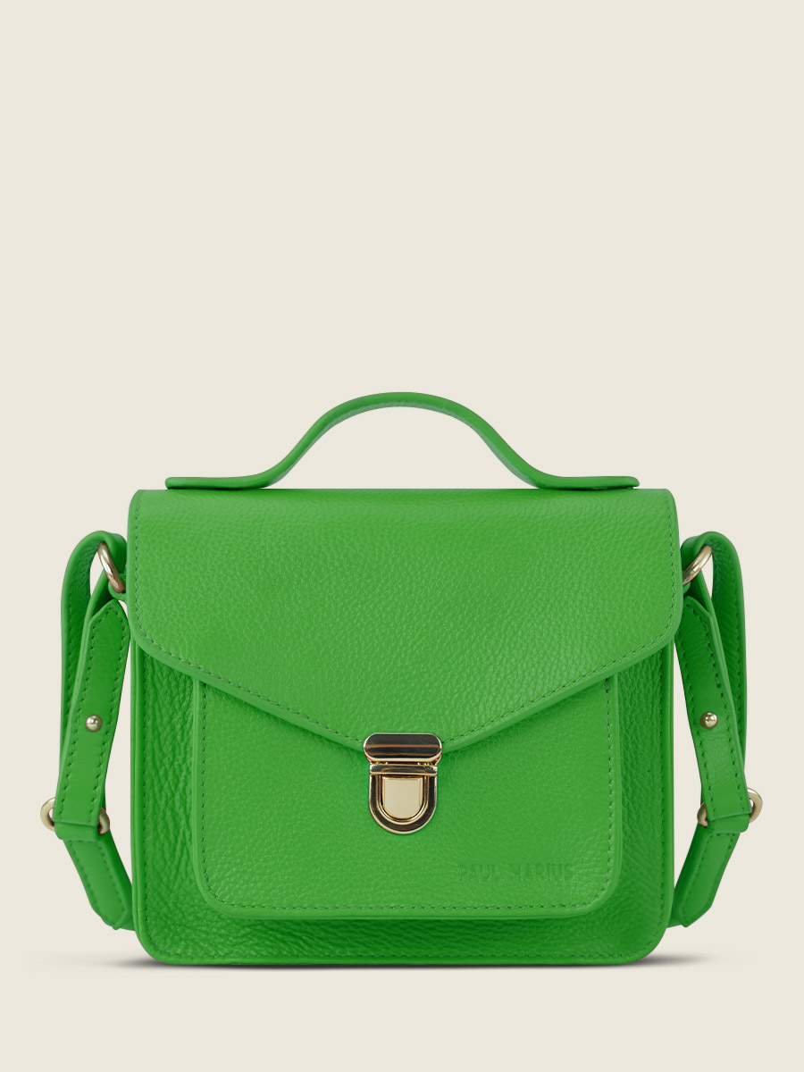 photo-face-mini-bandouliere-bag-LEER-MADEMOISELLE-GEORGE-XS-SORBET-KIWI-PAUL-MARIUS-W05XS-SB-GR-w05xs-sb-gr