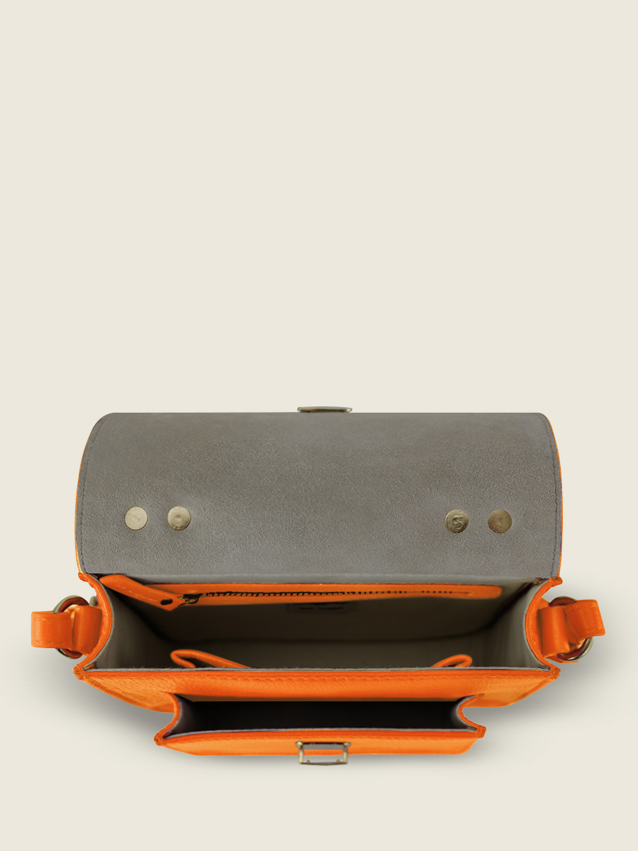 photo-interieur-mini-bandouliere-tas-leder-oranje-mademoiselle-george-xs-sorbet-mango-paul-marius-w05xs-sb-o