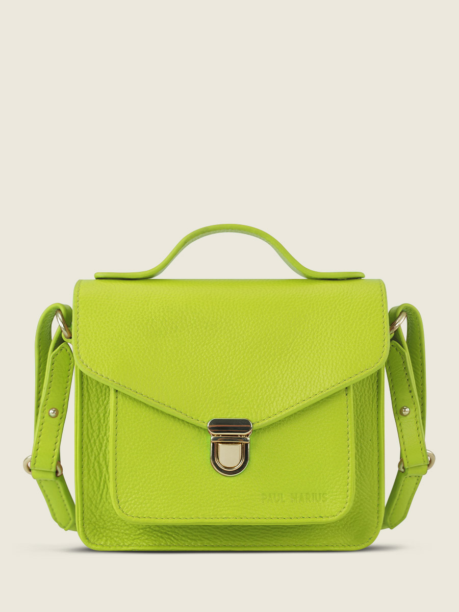 photo-video-cote-mini-bandouliere-bag-leather-green-mademoiselle-george-xs-sorbet-apple-paul-marius-w05XS-sb-lgr