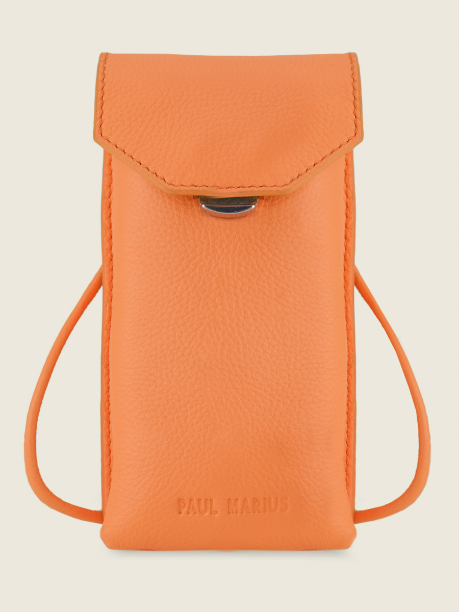foto-frontzicht-telefoontas-leder-oranje-eva-pastel-apricot-paul-marius-m71-pt-o