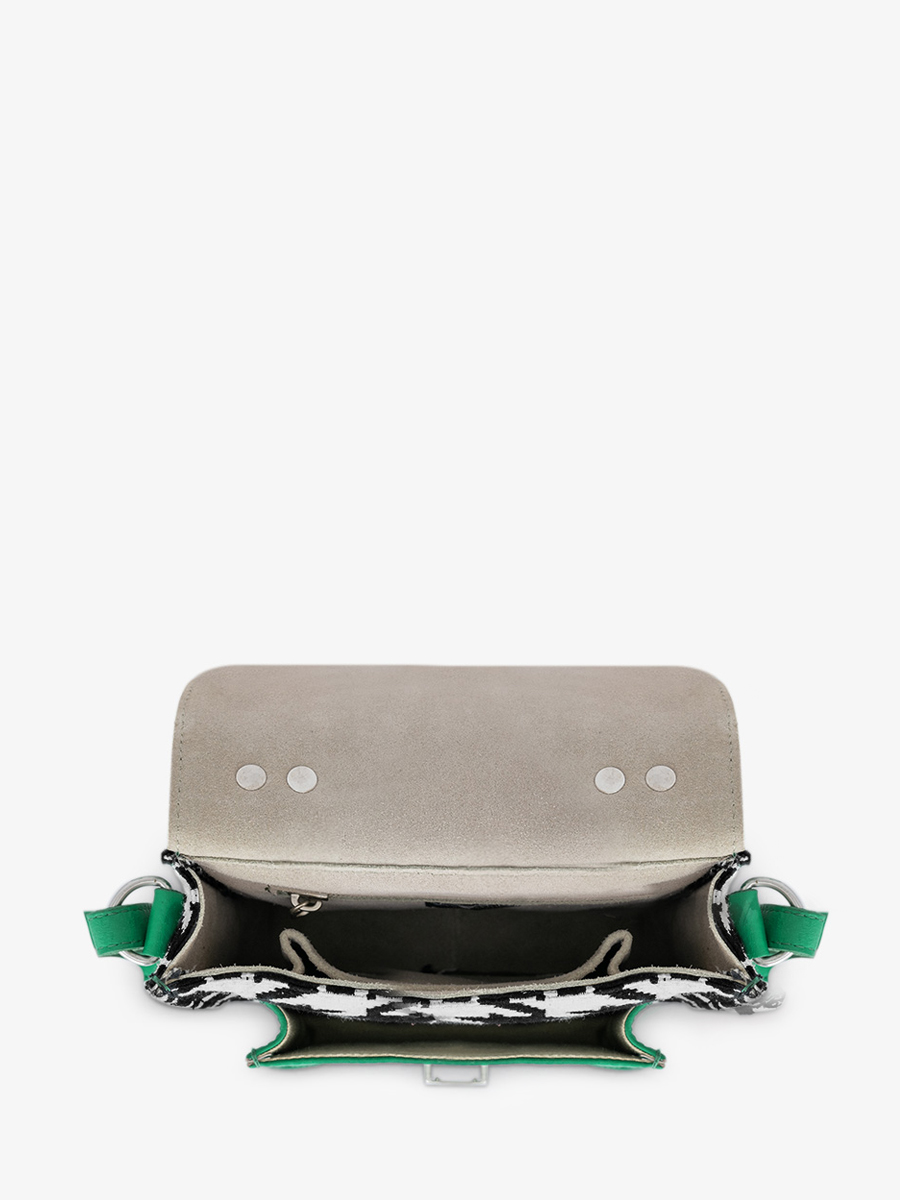 photo-vUE-INTERIEUR-MINI-BANDOULIERE-BAG-LEATHER-PURPLE-MADEMOISELLE-GEORGE-XS-ALLURE-VERT-PAUL-MARIUS-W05XS-HS2-GR W05XS NE GR