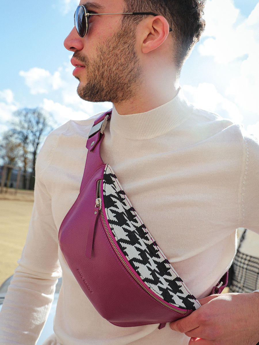 photo-view-banana-bag-carrier-LEATHER-VIOLET-LABANANA-ALLURE-ZINZOLIN-PAUL-MARIUS-M503-HS2-ZI