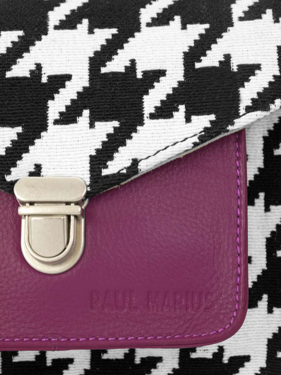 foto-vUE-ZOOM-MATERIAAL-MINI-BAG-BANDOULIERE-LEATHER-VIOLET-MADEMOISELLE-GEORGE-XS-ALLURE-ZINZOLIN-PAUL-MARIUS-W05XS-HS2-ZI