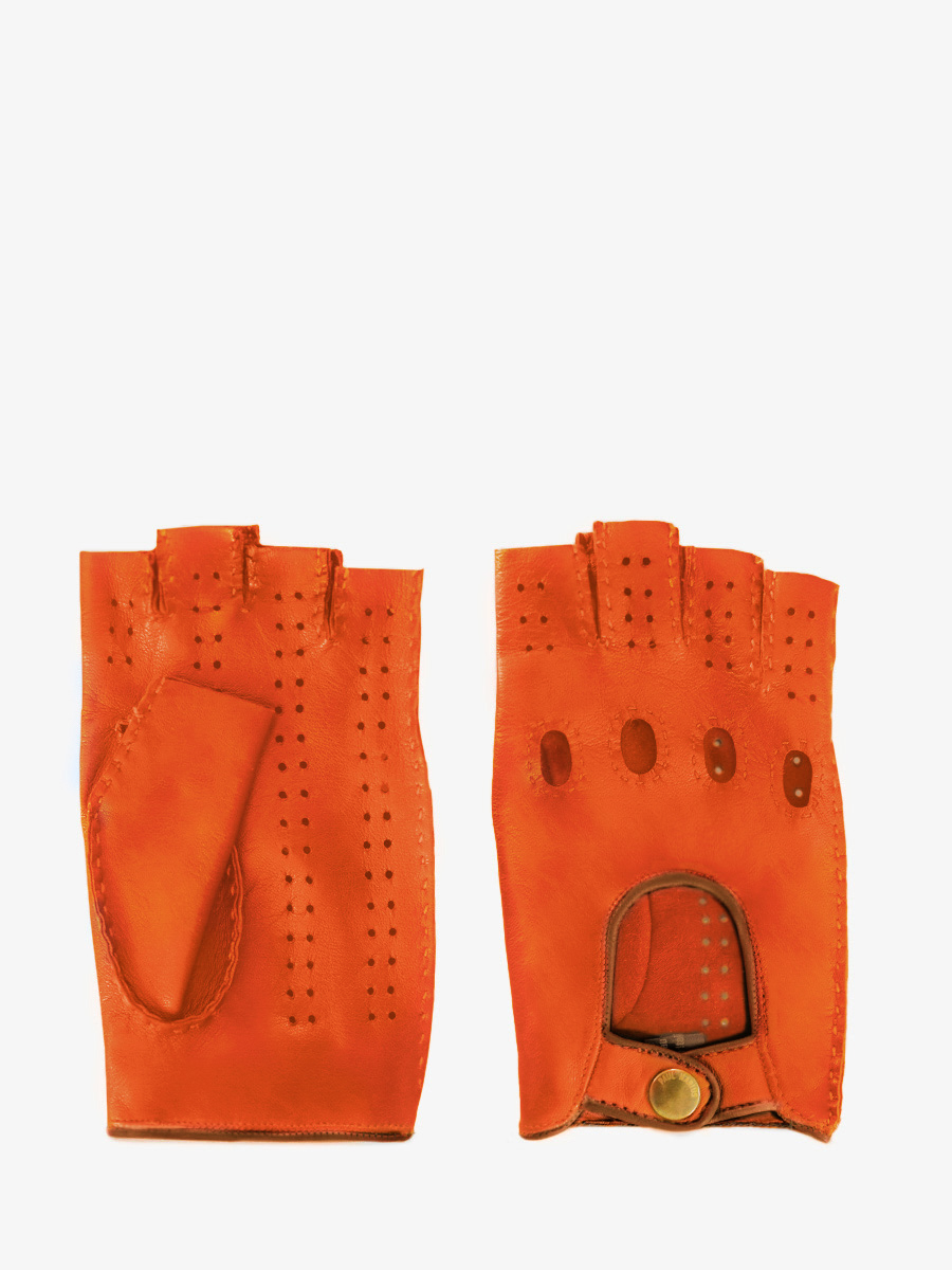 photo-vue-face-mittens-leren-oranje-wanten-pilot-man-allure-oranje-paul-marius