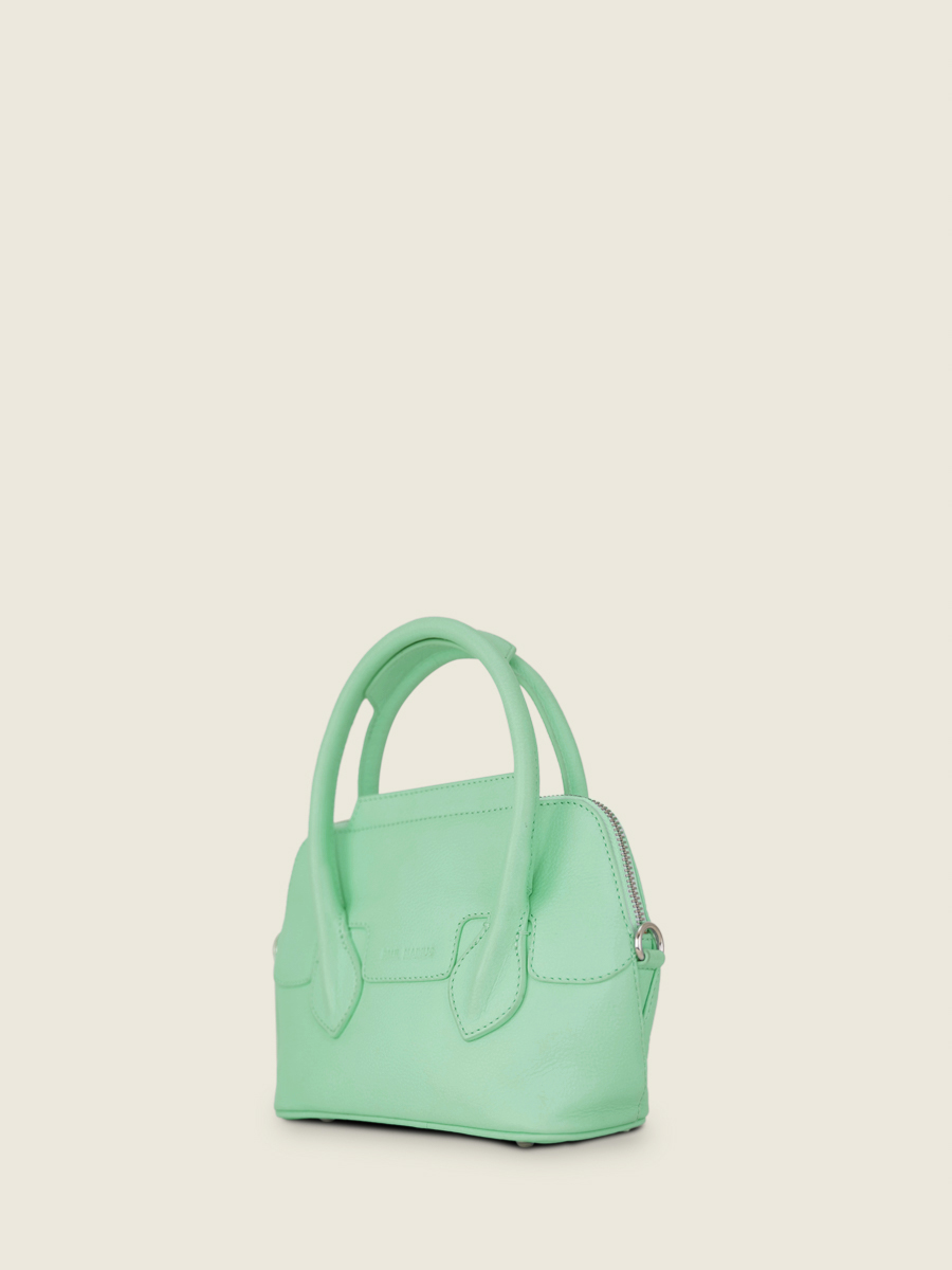 foto-cote-mini handtas-leer-groen-gisele-xs-pastel-mint-paul-marius-w32xs-pt-gr