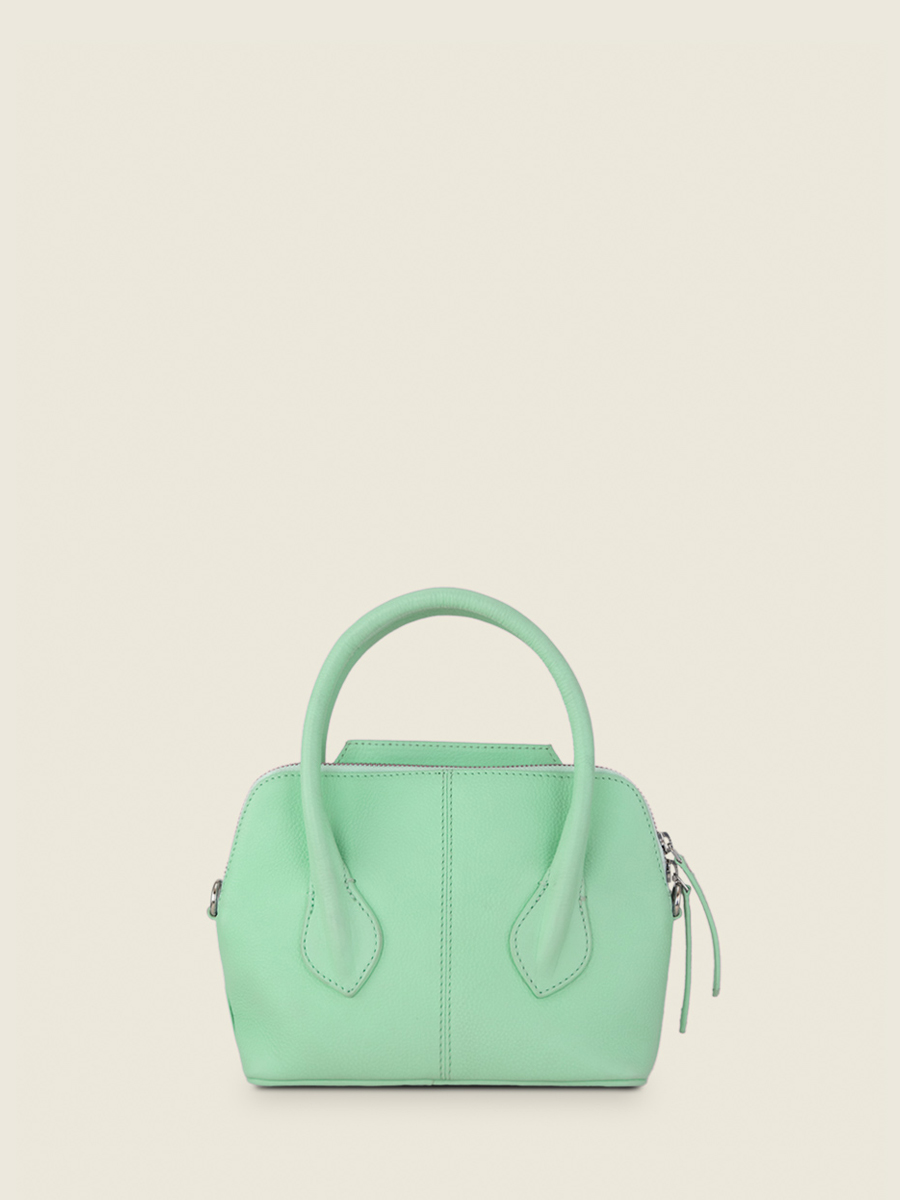 foto-achteraanzicht-mini-handtas-leder-groen-gisele-xs-pastel-mint-paul-marius-w32xs-pt-gr